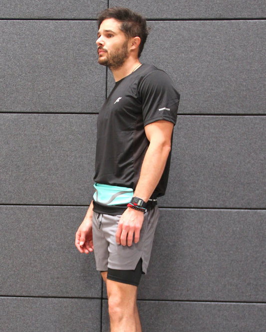 Short Sleeve Activewear Shirt- Black